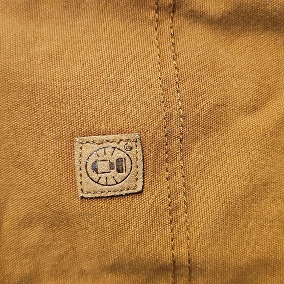 Coleman Brown Chinos with Straight Leg in a Copper Tear Resistant Utility Pants - Picture 6 of 10